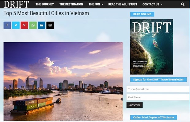 Revista internacional selecciona las cinco ciudades mas bellas de Vietnam hinh anh 1