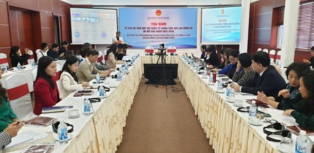 Vietnam promueve cooperacion internacional en materia laboral y social para 2022-2030 hinh anh 1