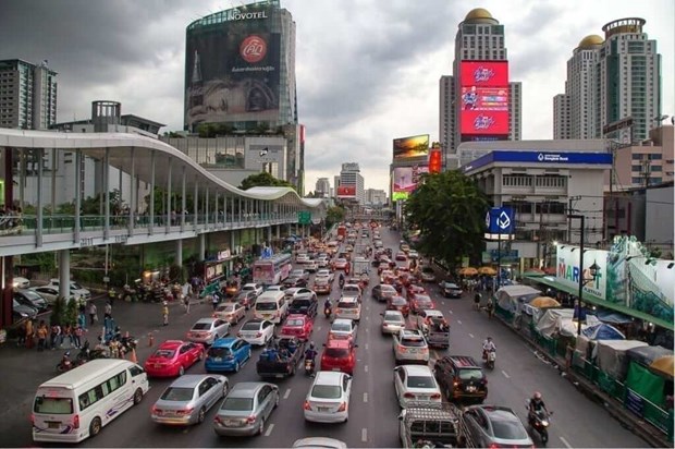 Tailandia refuerza control de trafico durante celebracion de Ano Nuevo hinh anh 1
