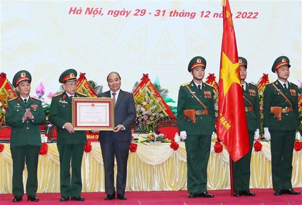 Maximo dirigente vietnamita enaltece aportes de veteranos a construccion y defensa nacional hinh anh 2
