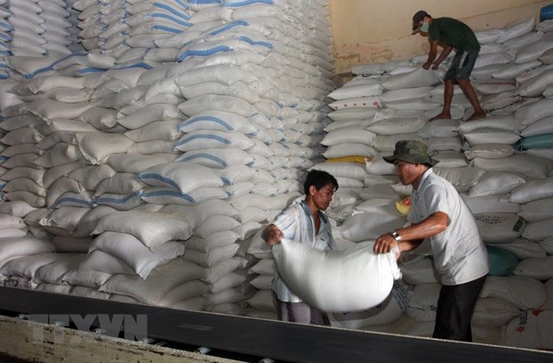 Suministran arroz para localidades vietnamitas en Ano Nuevo Lunar hinh anh 1