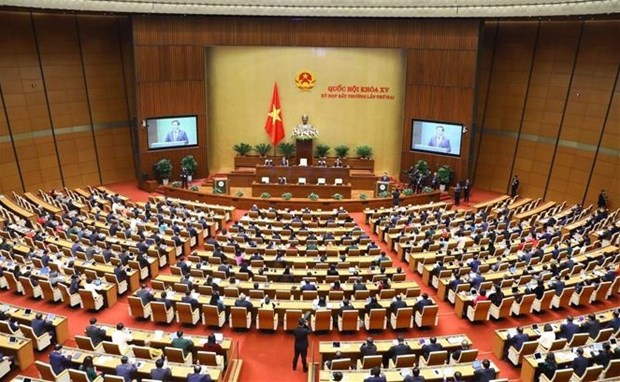 Inauguran segunda reunion extraordinaria del Parlamento de Vietnam hinh anh 1