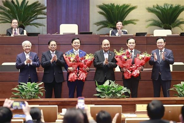 Parlamento vietnamita aprueba propuesta de nombramiento de vicepremieres hinh anh 1