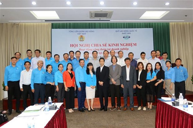 Vietnam y Japon comparten experiencias sobre actividades sindicales en empresas hinh anh 1