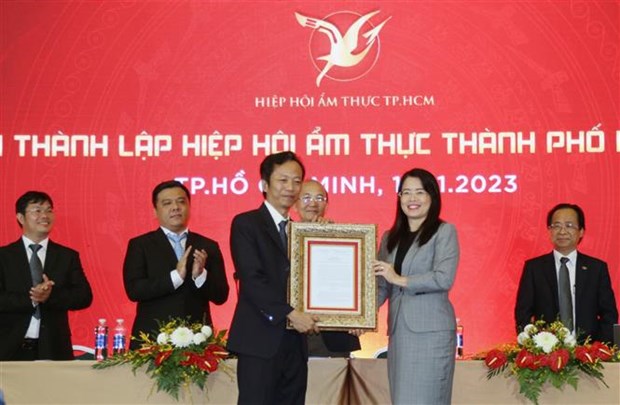 Fundan Asociacion de Alimentos y Bebidas de Ciudad Ho Chi Minh hinh anh 1