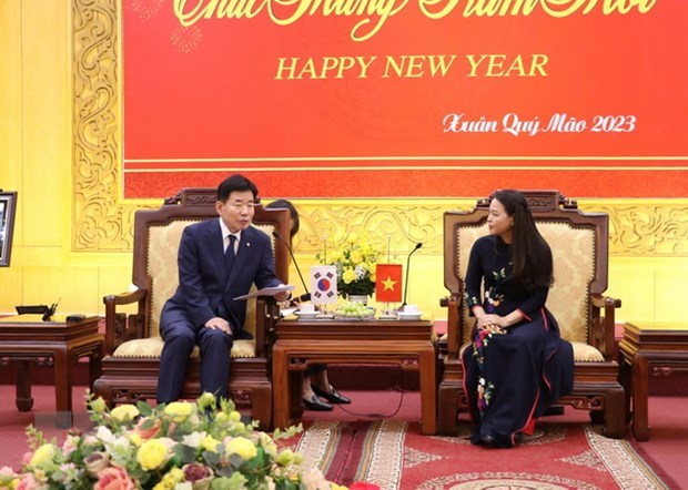 Provincia vietnamita aspira a profundizar cooperacion con ciudades surcoreanas hinh anh 1