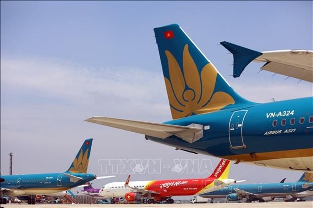 Aerolineas vietnamitas garantizan seguridad del transporte durante el Tet hinh anh 1