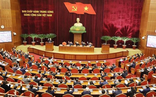 Comite Central del Partido Comunista de Vietnam acepta que Nguyen Xuan Phuc deje sus cargos hinh anh 1