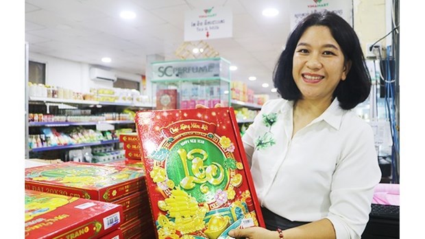 Supermercado vietnamita promueve productos nacionales en Camboya hinh anh 1