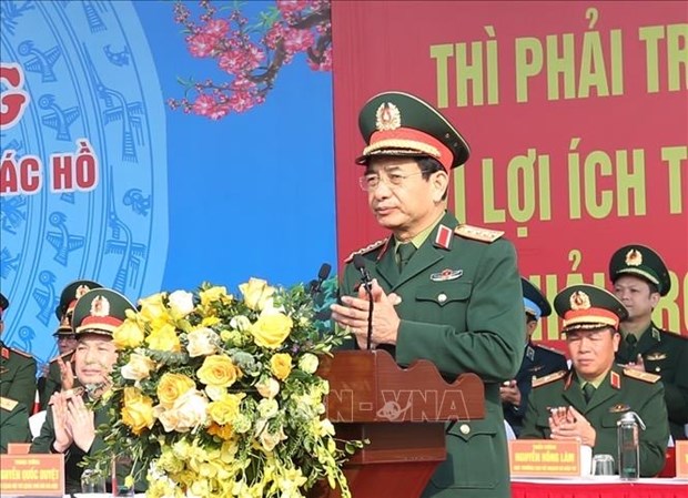 Ministerio de Defensa de Vietnam lanza movimiento de plantacion de arboles hinh anh 1