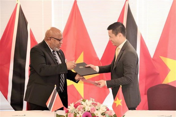 Vietnam y Trinidad & Tobago establecen relaciones diplomaticas hinh anh 1