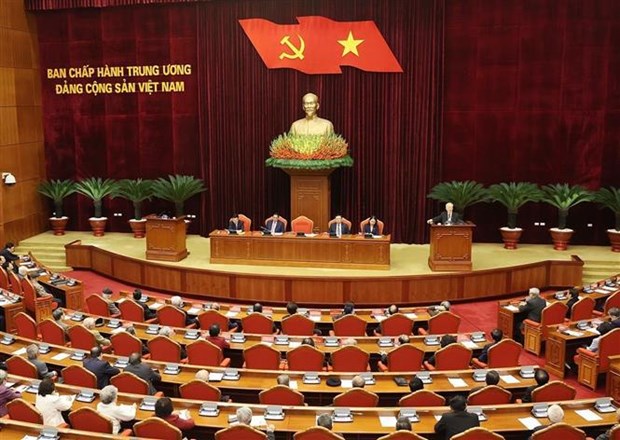 Buro Politico se reune con exdirigentes del Partido y Estado de Vietnam hinh anh 1
