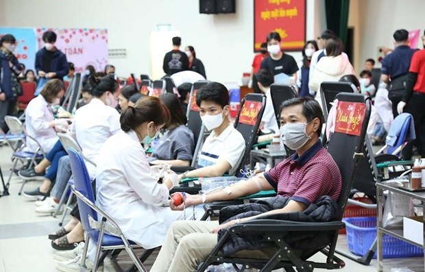 Arranca mayor festival de donacion de sangre de primavera en Vietnam hinh anh 1