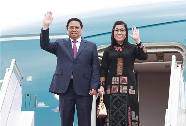 Inicia premier de Vietnam visita oficial a Brunei hinh anh 1