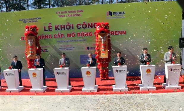Inician proyecto de expansion del paso Prenn en provincia vietnamita de Lam Dong hinh anh 1