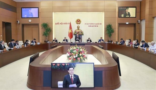 Comite Permanente del Parlamento vietnamita inaugura su 20ª reunion hinh anh 1