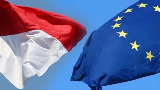 Union Europea e Indonesia avanzan en negociaciones de TLC hinh anh 1
