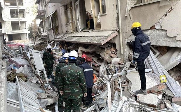 Socorristas vietnamitas agilizan busqueda de victimas del terremoto en Turquia hinh anh 2