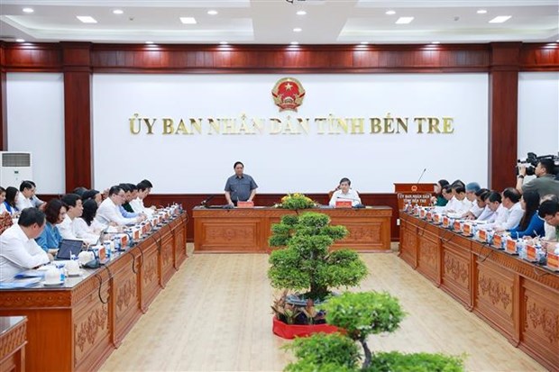 Premier vietnamita insta a Ben Tre a impulsar su economia maritima hinh anh 1
