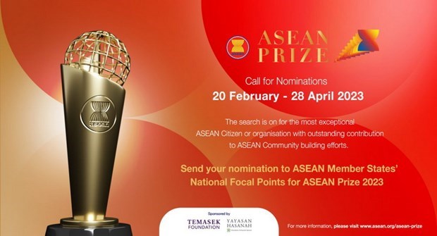 Convocan premio para honrar aportes a construccion de ASEAN hinh anh 1