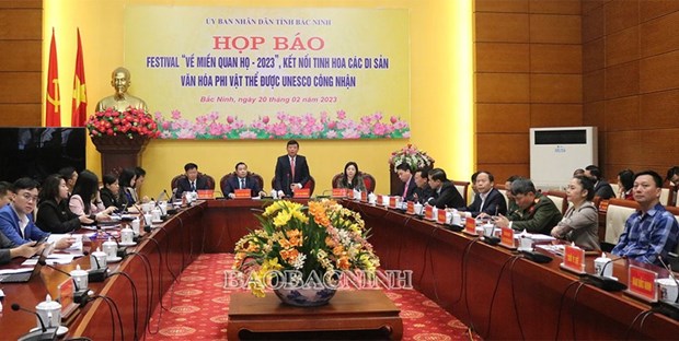 Celebraran en Bac Ninh festival para resaltar valores del canto Quan Ho hinh anh 1