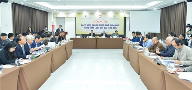 Vietnam recopila opiniones sobre proyecto de Ley de Tierras hinh anh 2