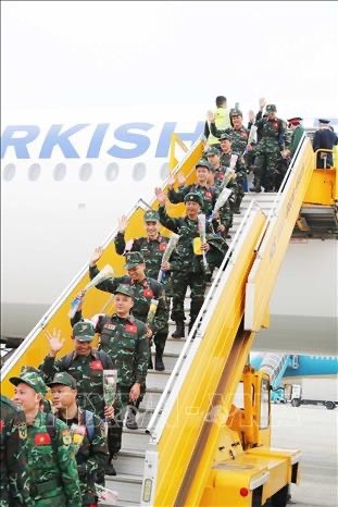 Socorristas militares vietnamitas cumplen mision de rescate en Turquia hinh anh 2