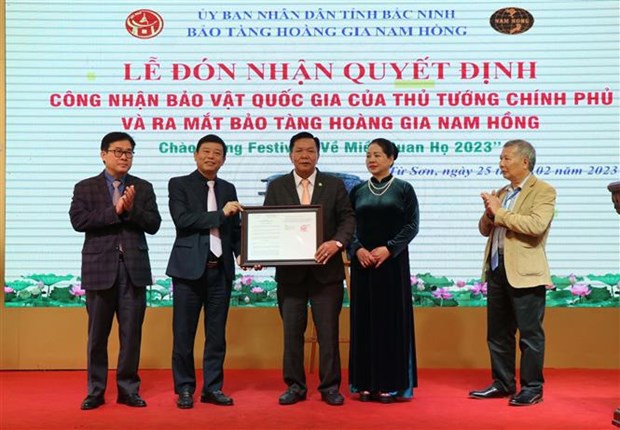 Provincia vietnamita recibe reconocimiento de tesoro nacional hinh anh 1