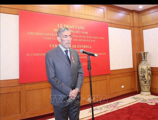 Republica Dominicana concede importancia al desarrollo de relaciones con Vietnam hinh anh 1
