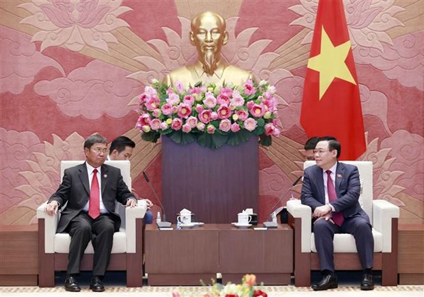 Parlamento vietnamita dispuesto a compartir experiencias con Laos hinh anh 2