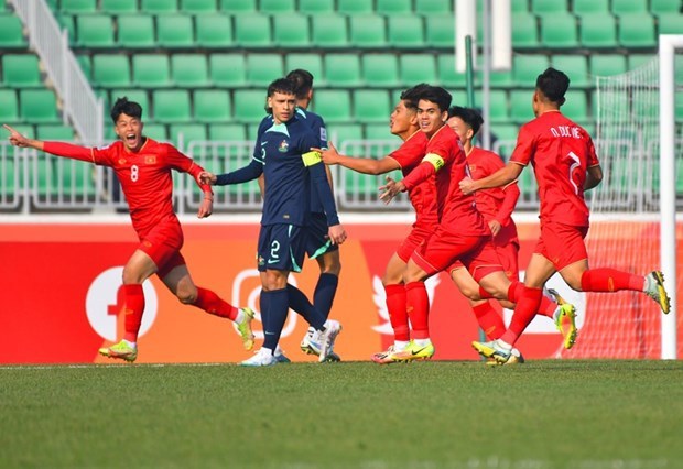 Vietnam vencio a Australia en partido inaugural de Copa asiatica de Futbol sub-20 hinh anh 2