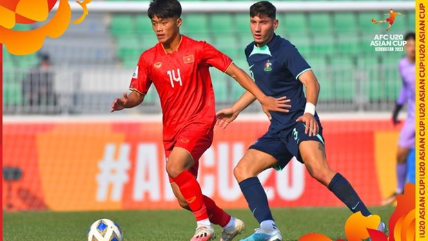 Vietnam vencio a Australia en partido inaugural de Copa asiatica de Futbol sub-20 hinh anh 1
