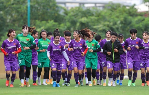Seleccion femenina de futbol de Vietnam enfrentara a Nepal y Afganistan hinh anh 1