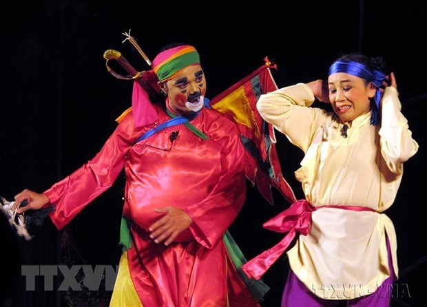 Cheo: tipico arte teatral tradicional del pueblo vietnamita hinh anh 1