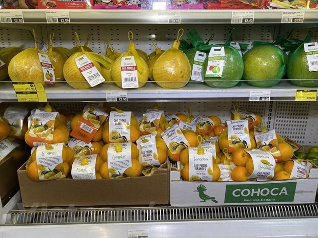 Naranjas Cao Phong llegan a estanterias de Reino Unido hinh anh 2
