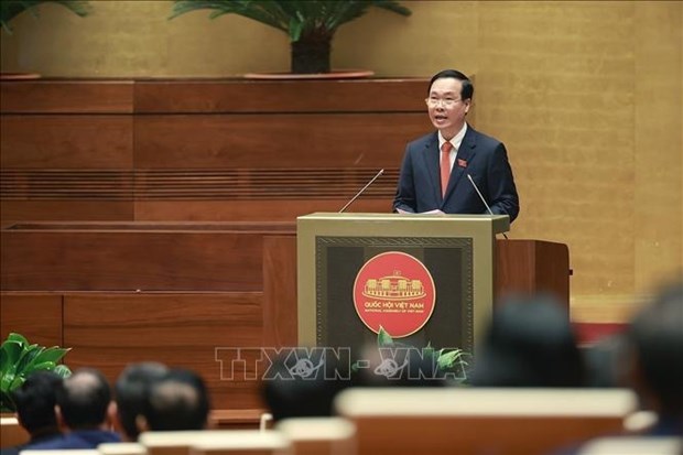 Lideres de los paises felicitan a nuevo presidente de Vietnam hinh anh 1