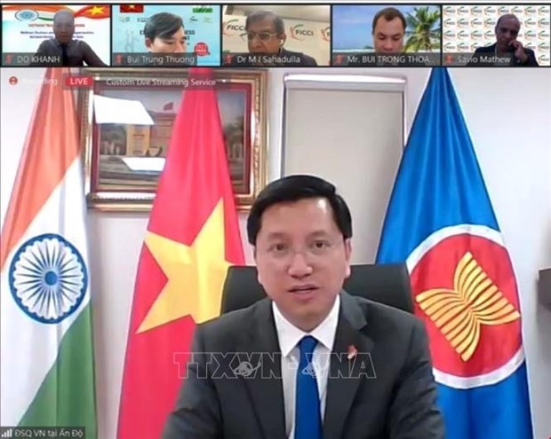 Vietnam explora oportunidades de cooperacion con localidad india hinh anh 1