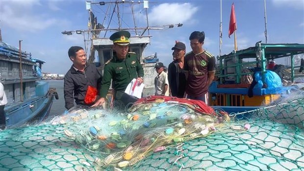 Localidades vietnamitas fomentan acciones contra pesca ilegal hinh anh 2
