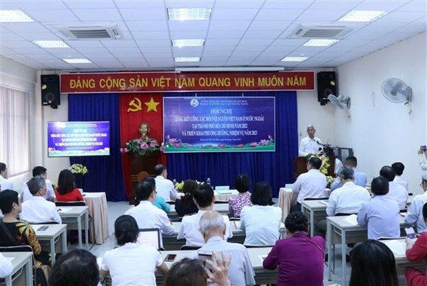 Ciudad Ho Chi Minh fortalece eficiencia de trabajos sobre vietnamitas en ultramar hinh anh 1