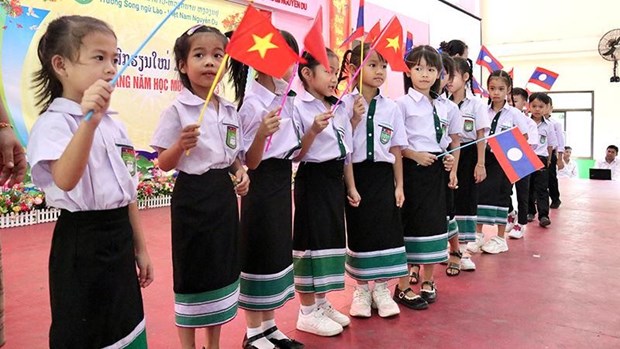 Escuela bilingue laosiano-vietnamita celebra 15 anos de fundacion hinh anh 1