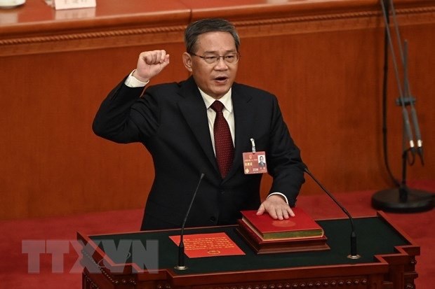 Vietnam felicita al nuevo primer ministro de China hinh anh 1