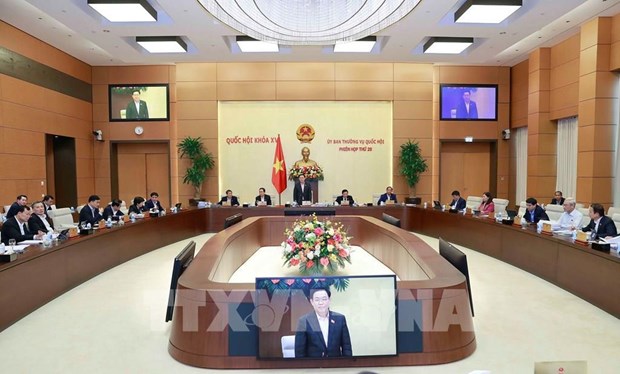 Comite Permanente del Parlamento de Vietnam inaugurara manana su 21 reunion hinh anh 1