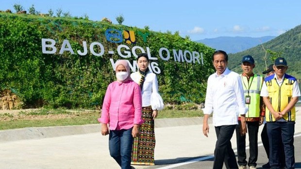 Indonesia inaugura calle al servicio de Cumbre de ASEAN hinh anh 1
