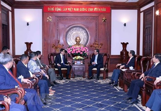 Ciudad Ho Chi Minh promueve cooperacion comercial con socios indonesios hinh anh 1