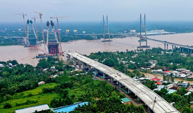Perfeccionan infraestructura de transporte para delta del Mekong en Vietnam hinh anh 1