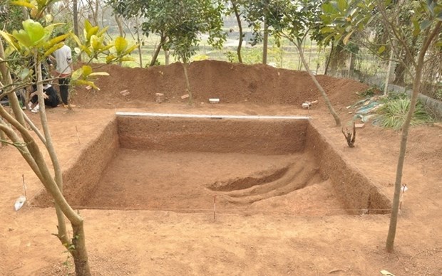 Hallazgos significativos desenterrados en las excavaciones de la colina Dong Dau de Hanoi hinh anh 1