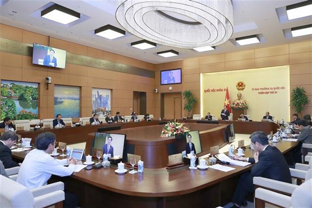 Comite Permanente del Parlamento vietnamita inaugura su 21 reunion hinh anh 2
