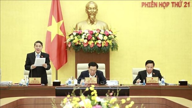 Parlamento vietnamita analiza proyecto de Ley de Recursos Hidricos hinh anh 1