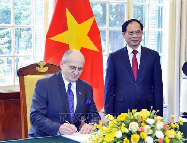 Vietnam otorga gran importancia al fomento de nexos con Polonia, destaca canciller hinh anh 1