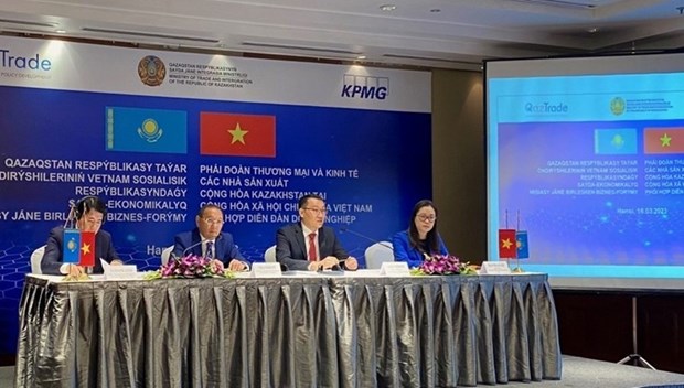 Vietnam y Kazajistan promueven cooperacion en comercio e inversiones hinh anh 1